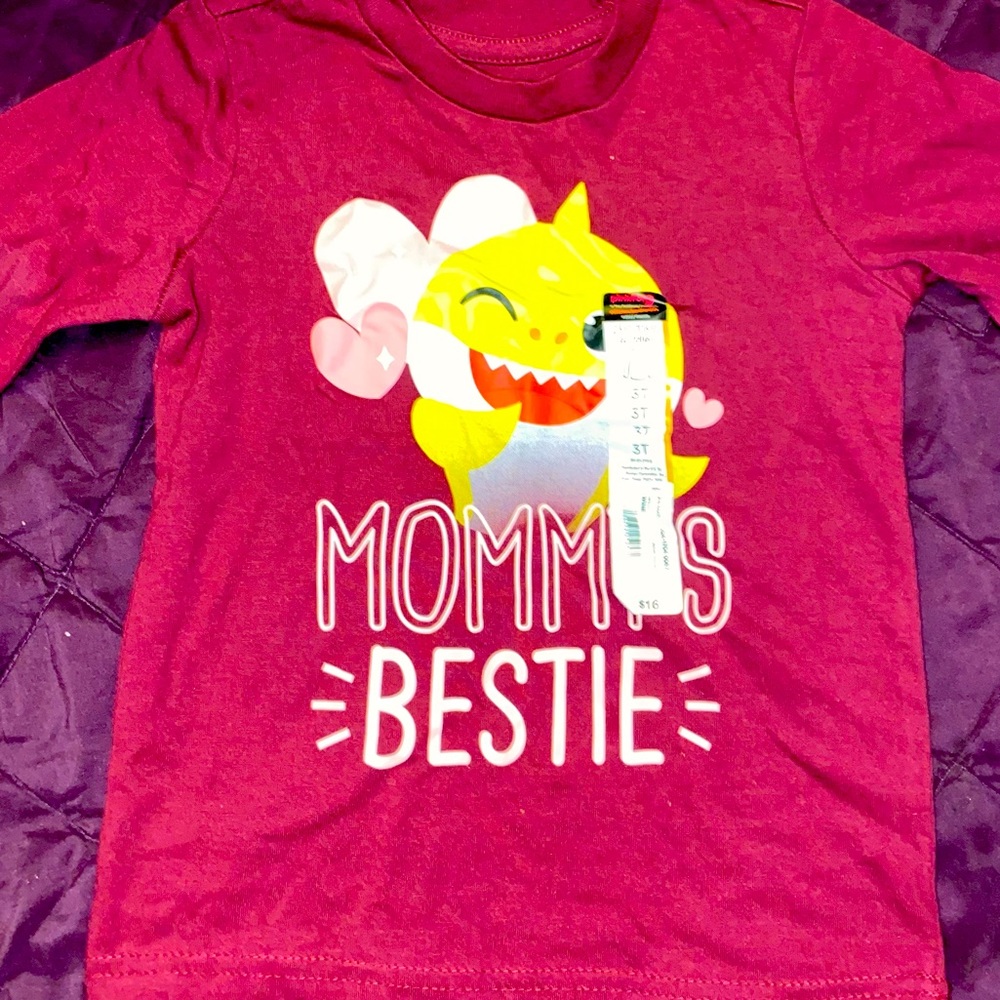 Toddler Girls Baby Shark Shirt